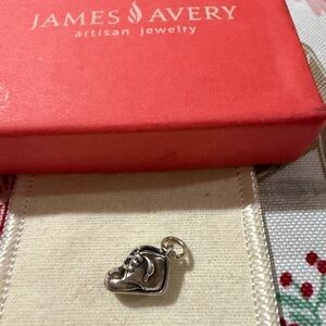 Retired James Avery Baby Shoe Charm